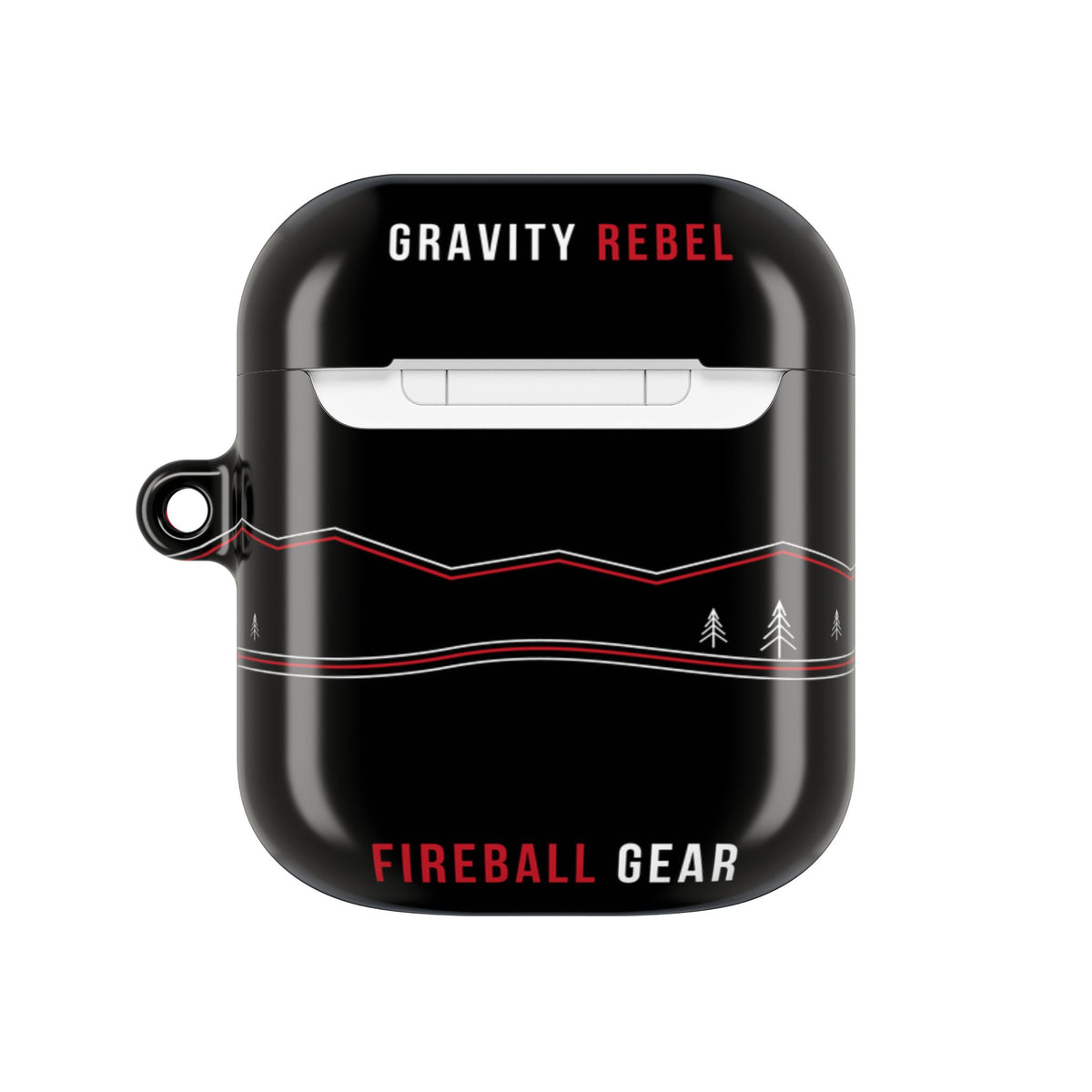 Cycling Psycho - Gravity Rebel - Black - AirPods Case