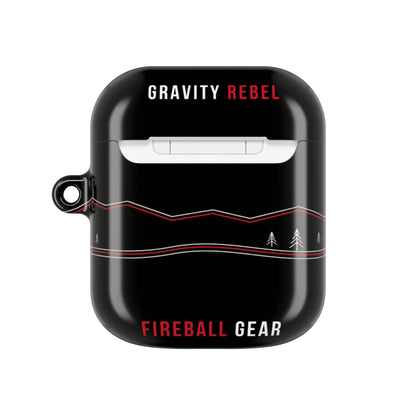 Cycling Psycho - Gravity Rebel - Black - AirPods Case