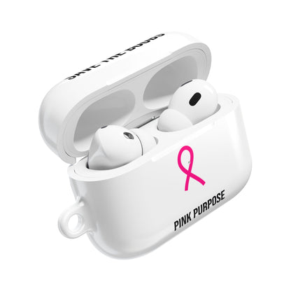 Pink Purpose - White - AirPods Case