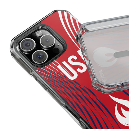 250 Strong - Red - Magnetic Clear Impact iPhone Cases