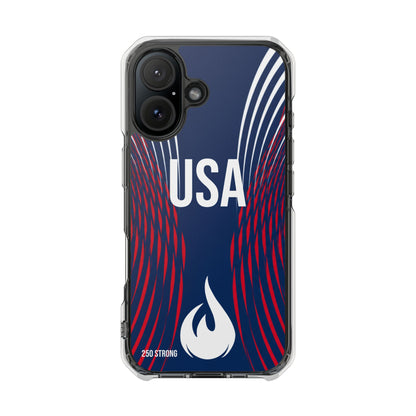250 Strong - Magnetic Clear Impact iPhone Cases