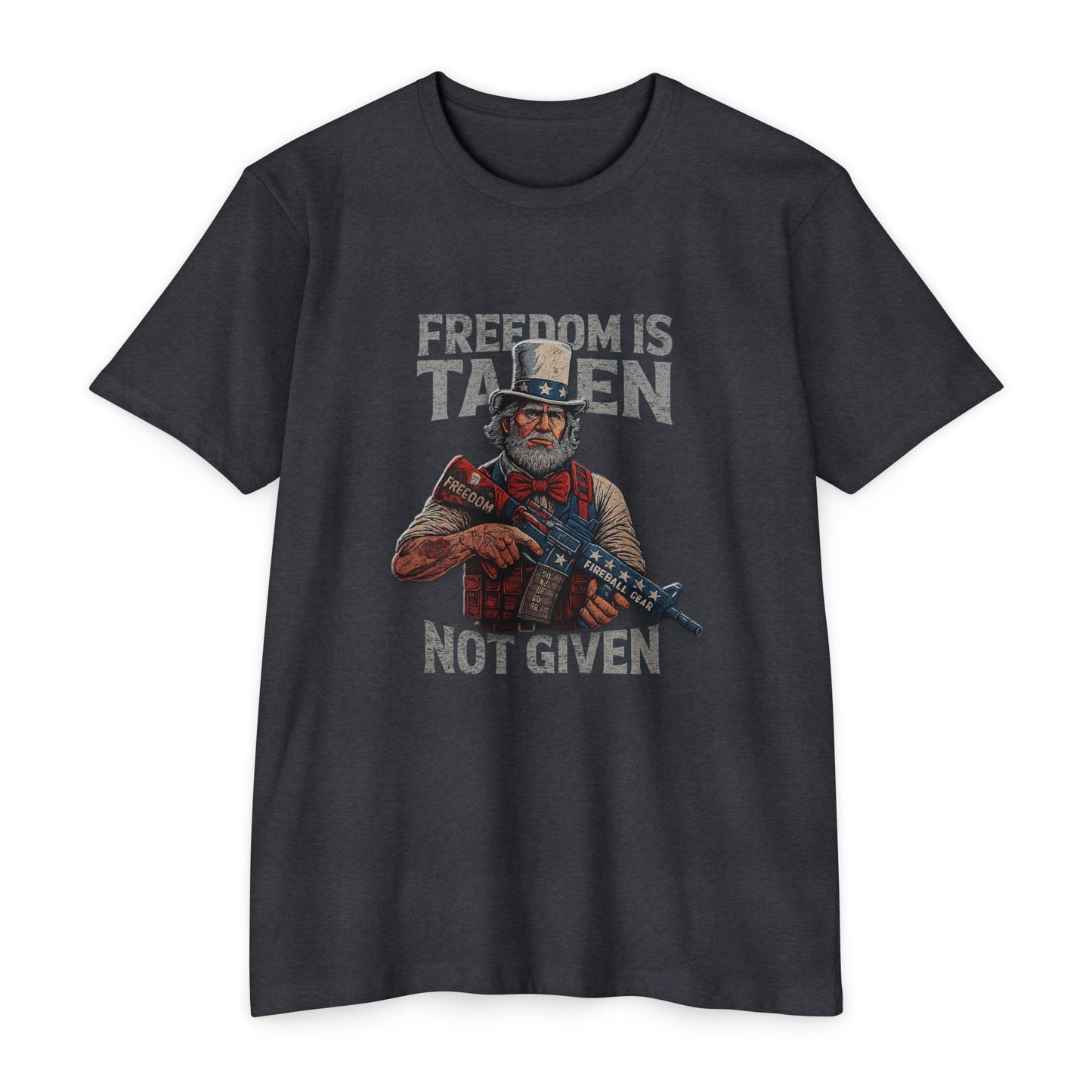 Freiheit wird genommen, nicht gegeben - Unisex T-Shirt
