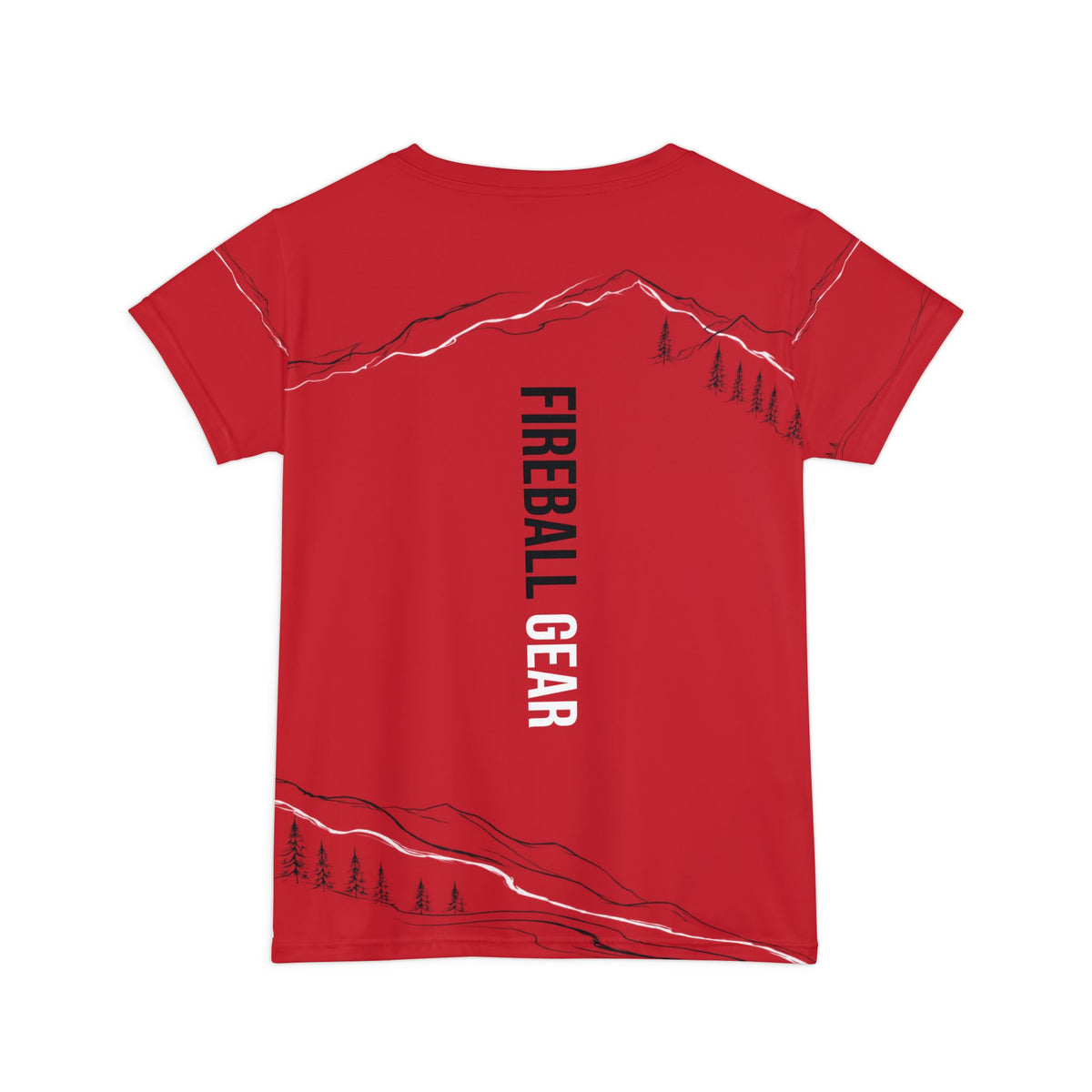 Cycling Psycho - Gravity Rebel - Red - Women’s Short Sleeve Shirt