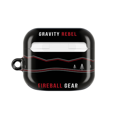 Cycling Psycho - Gravity Rebel - Black - AirPods Case