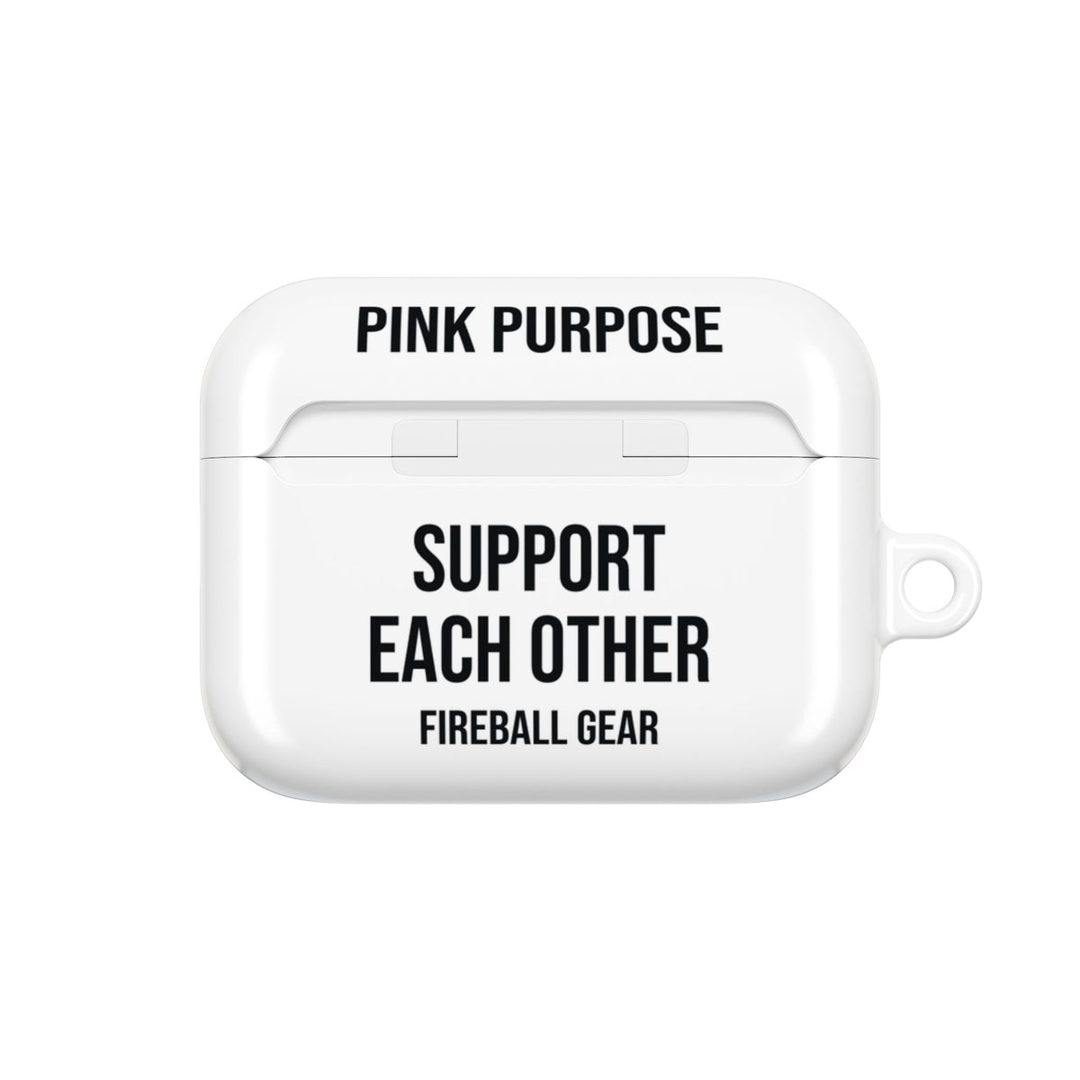 Pink Purpose - White - AirPods Case