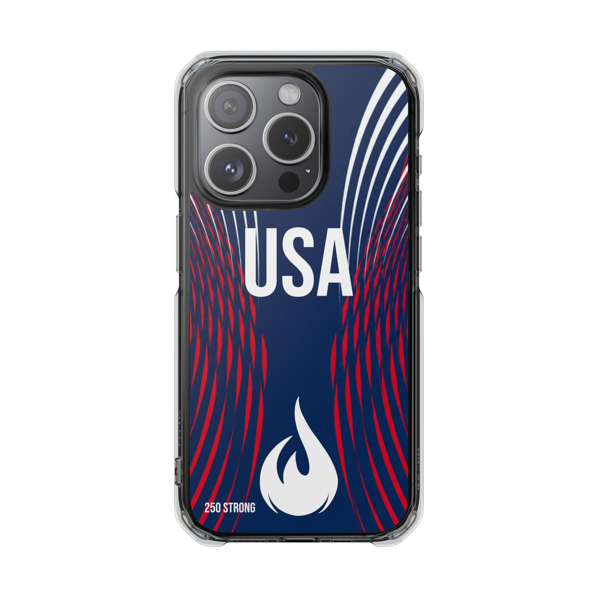 250 Strong - Magnetic Clear Impact iPhone Cases