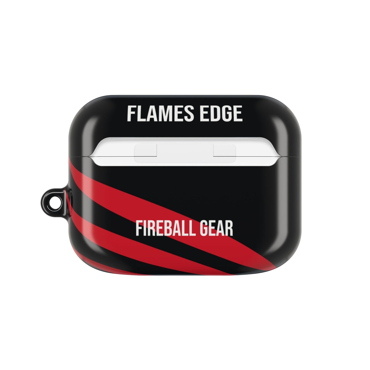 Flames Edge - Black - AirPods Case