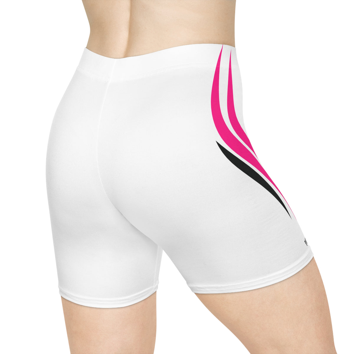 Pink Purpose - White - Women's Biker Shorts