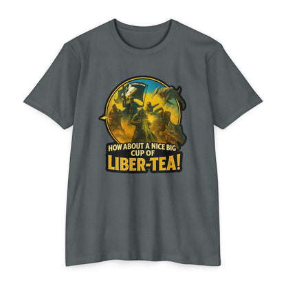 Have a Nice Big Cup of LIBRA-TEA! - Gaming T-shirt