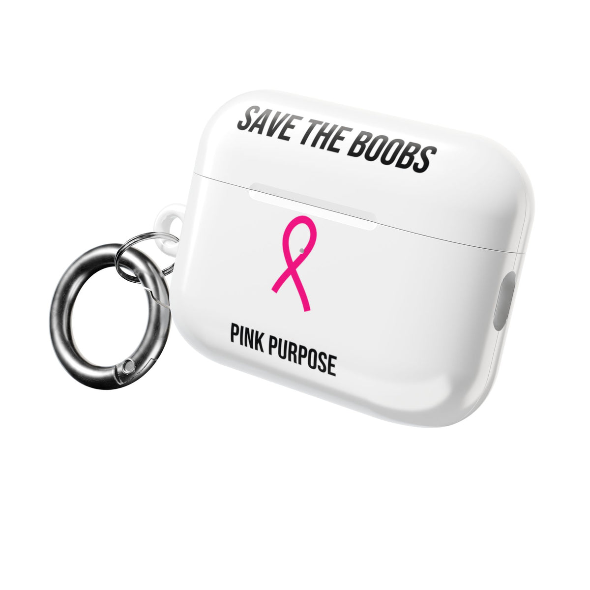 Pink Purpose - White - AirPods Case
