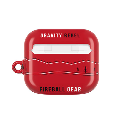 Cycling Psycho - Gravity Rebel - Red - AirPods Case