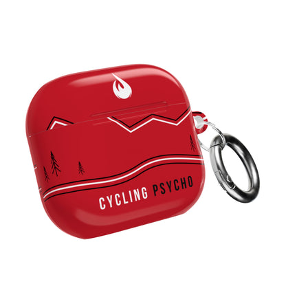 Cycling Psycho - Gravity Rebel - Red - AirPods Case