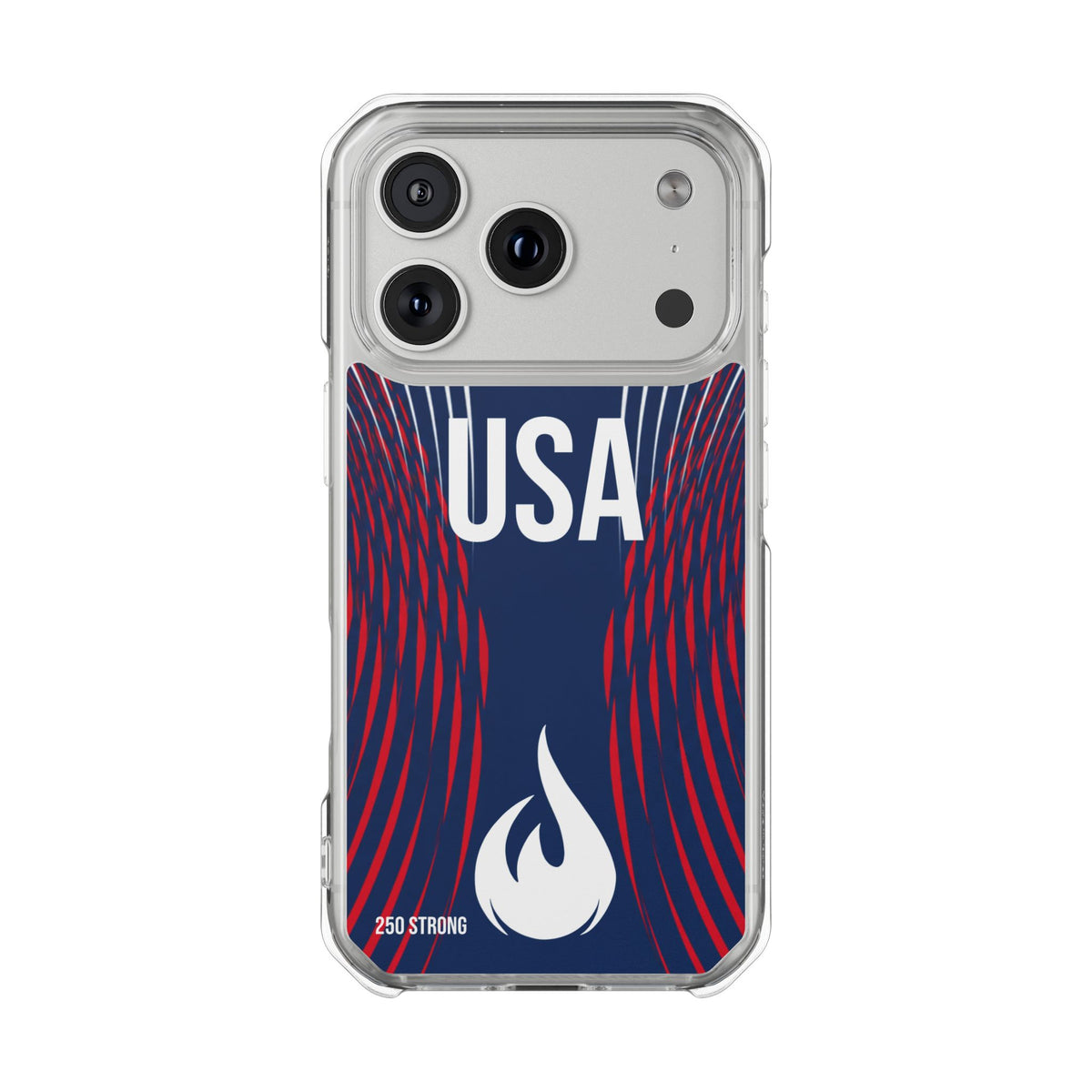250 Strong - Magnetic Clear Impact iPhone Cases